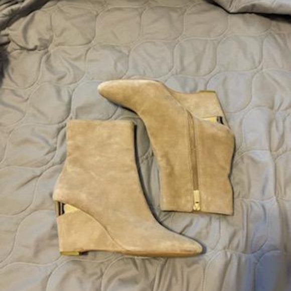 Michael kors velvet beige Boots - Picture 4 of 7